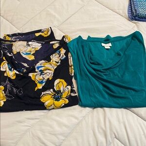 BUNDLE 3/$10!! Set of 2 Jaclyn Smith Blouses